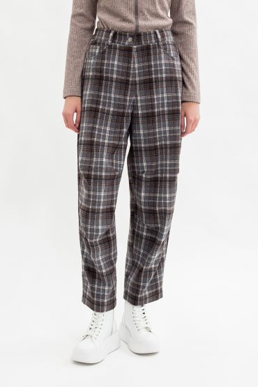 Checkered trousers