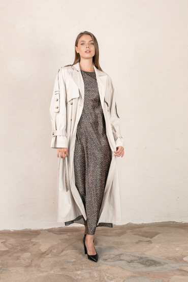 Long trench coat