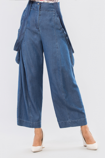  Culottes jeans with pockets