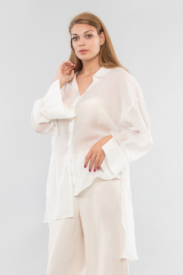  Asymmetric blouse