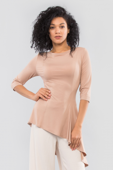  Asymmetric blouse